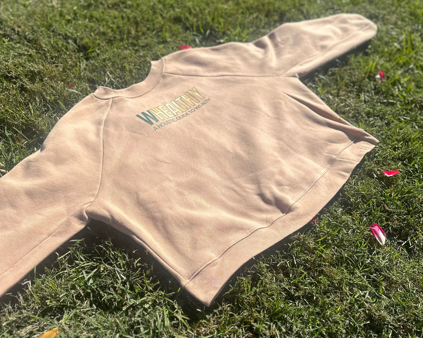 Signature Flag - women's pullover fleece (Sandy Beach)